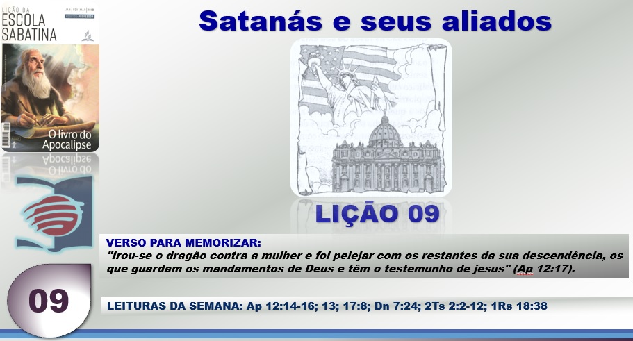 Lição 09 em Powerpoint da Escola Sabatina 1º trimestre 2019 https