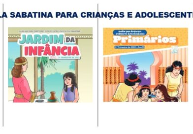 Auxiliares e informativo da Escola sabatina para Crianças e Adolescentes 3º trimestre 2025