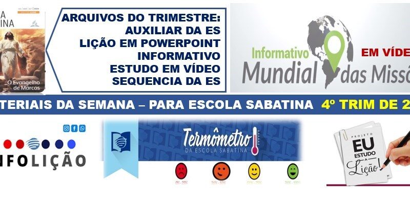 Escola Sabatina – 09-NOVEMBRO-2024