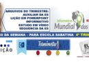 Escola Sabatina – 03-Outubro-2026