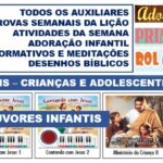 Ministério da Criança – 03-Outubro-2026 MATERIAIS SEMANAIS – CRIANÇAS E ADOLESCENTES 4º TRIM DE 2026