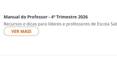 Auxiliares e informativo da Escola sabatina para Crianças e Adolescentes 4º trimestre 2026